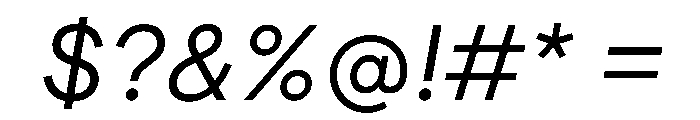 ModernEra 2026Trial Italic Font OTHER CHARS
