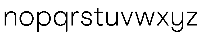 ModernEra 2026Trial Light Font LOWERCASE