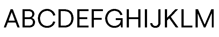 ModernEra Regular Font UPPERCASE