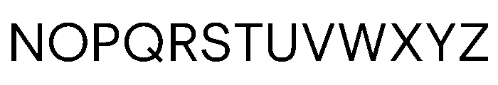 ModernEra Regular Font UPPERCASE