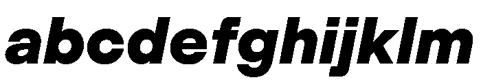 ModernGothic BlackItalic FONT