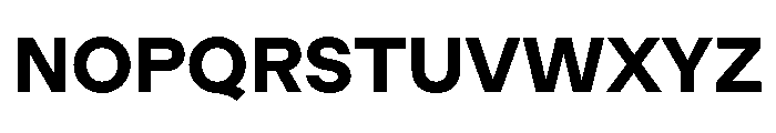 ModernGothic Bold Font UPPERCASE