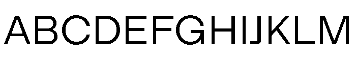 ModernGothic Light Font UPPERCASE