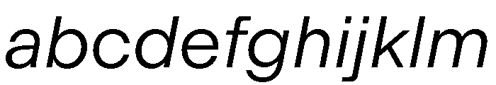 ModernGothic LightItalic FONT