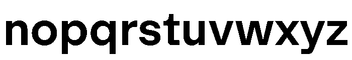 ModernGothic Medium Font LOWERCASE