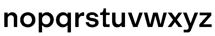 ModernGothic Regular475 Font LOWERCASE