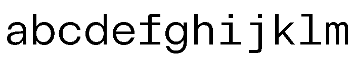 ModernGothicMono Light FONT