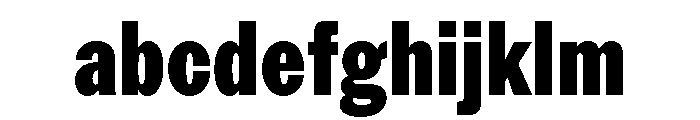 ModernGothicPoster Black FONT