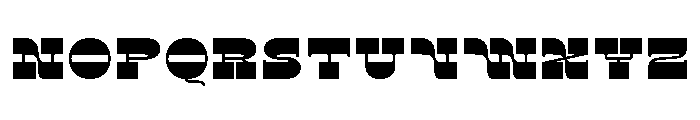 Modernita Black Font LOWERCASE