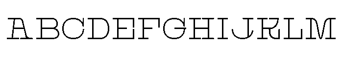 Modernita Light FONT