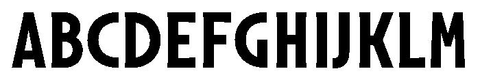 Molitor DisplayBold Font UPPERCASE