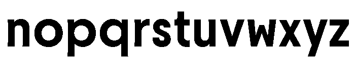 Molitor DisplayBold Font LOWERCASE