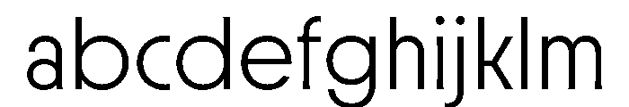 Molitor DisplayLight FONT
