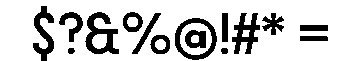 Molitor DisplayRegular Font OTHER CHARS