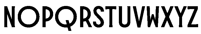 Molitor DisplayRegular Font UPPERCASE