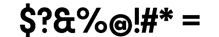 Molitor TextBold Font OTHER CHARS