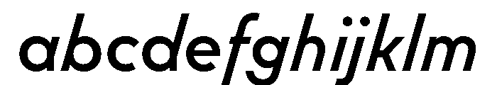 Molitor TextItalic FONT