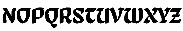Mollydooker Bold Instance Font UPPERCASE