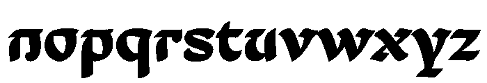 Mollydooker Bold Instance Font LOWERCASE