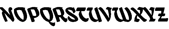 Mollydooker BoldBackhand Instance Font UPPERCASE