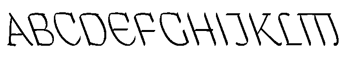 Mollydooker LightBackhand Instance Font UPPERCASE