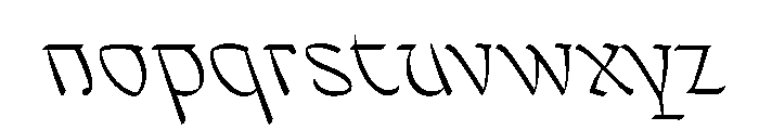 Mollydooker LightBackhand Instance Font LOWERCASE