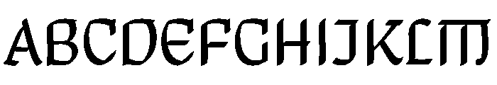 Mollydooker Regular Instance Font UPPERCASE