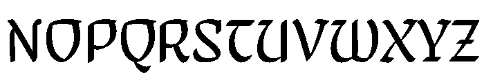 Mollydooker Regular Instance Font UPPERCASE