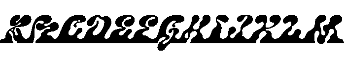 Molten Regular Font UPPERCASE