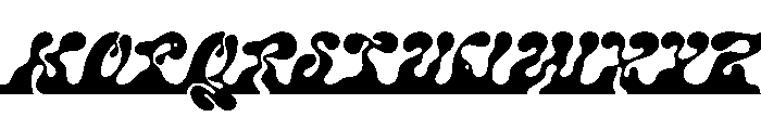 Molten Regular Font UPPERCASE
