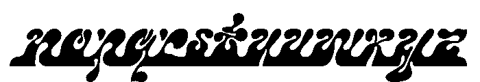 Molten Regular Font LOWERCASE