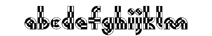 Monoform 3Color FONT