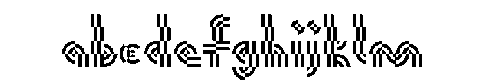 Monoform Display2Color FONT