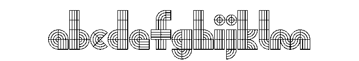 Monoform DisplayGrid FONT