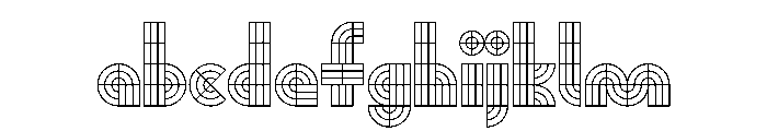 Monoform Grid 003612a4 FONT