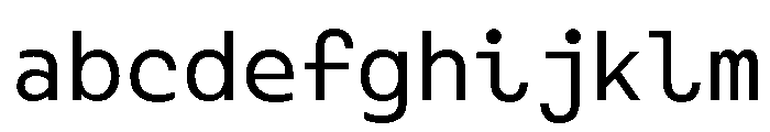Monotonous FONT