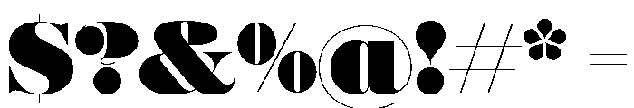 Montage Montage Regular Font OTHER CHARS