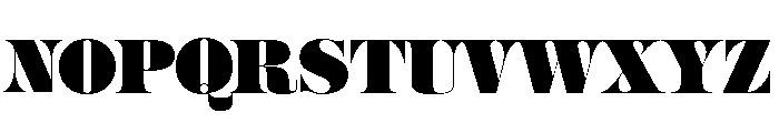 Montage Montage Regular Font UPPERCASE