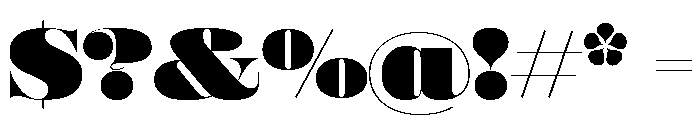 Montage Montage Wide Font OTHER CHARS