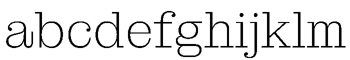 MontaguSlab ExtraLight Instance FONT