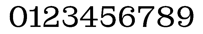 MontaguSlab Regular Instance Font OTHER CHARS