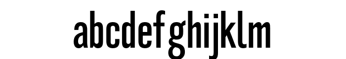 Montefiore Regular Font LOWERCASE