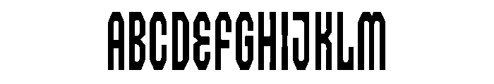 Monter Center Instance Font UPPERCASE