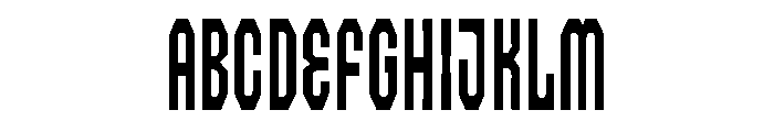 Monter Center Font UPPERCASE