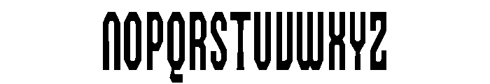 Monter Center Font UPPERCASE