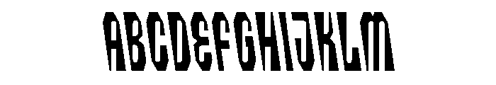 Monter Left Instance Font UPPERCASE