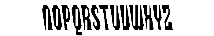 Monter Left Instance Font UPPERCASE