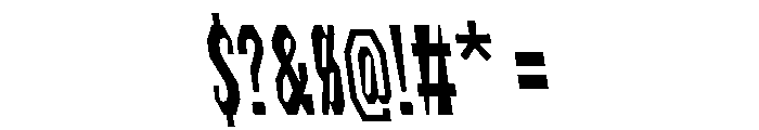Monter Left Font OTHER CHARS