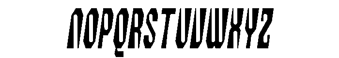 Monter Right Instance Font UPPERCASE