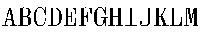 Montiac Mono Instance Font UPPERCASE